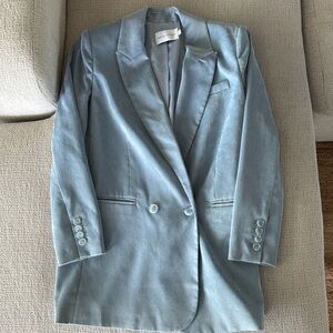 Rebecca minkoff light blue blazer
